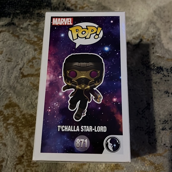 NWT Funko Pop 871 Tchalla Star Lord - Picture 4 of 6